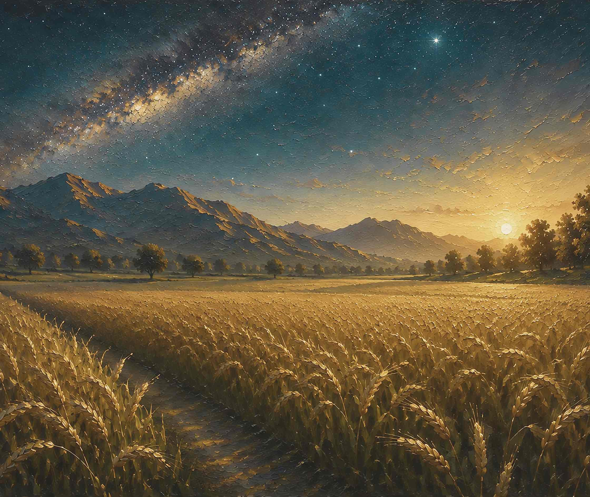 Serene Landscape Collection Canvas
